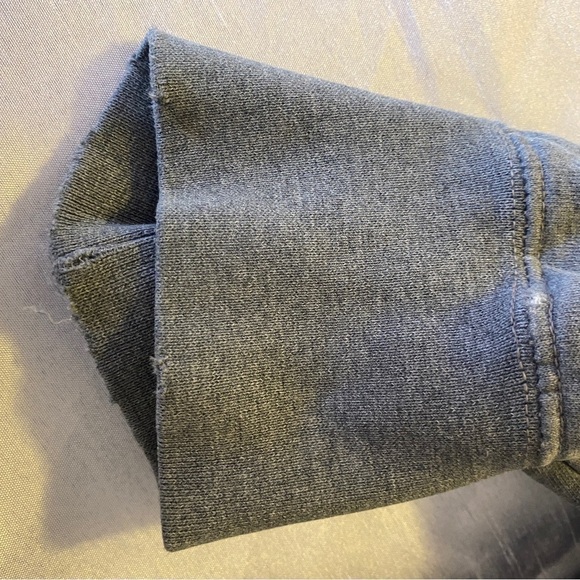 Roots 1/4 Zip Grey Pullover Sweatshirt Heathered Grey  Adult XLG - Picture 9 of 15